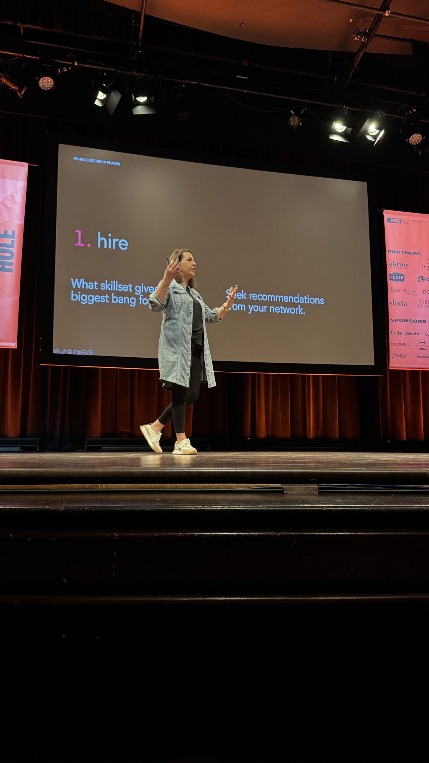 Presenting on leadership in Toronto at RGD